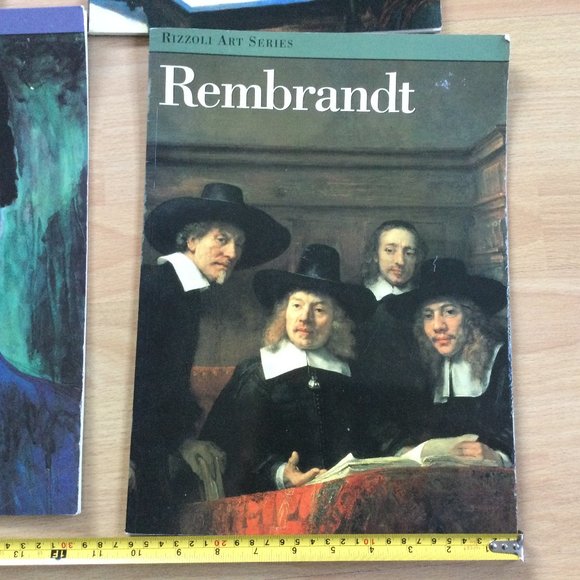 Art Books Rizzoli Art Series 4 Books Large 14" x 10" Frameable Prints Rare 1992 - Picture 9 of 12